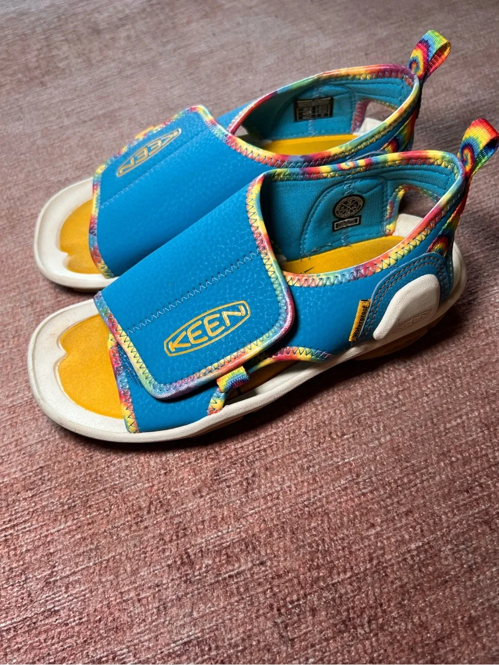 KEEN Kids' Size 12 Blue Water Shoes Sandals - Comfortable Outdoor Footwear